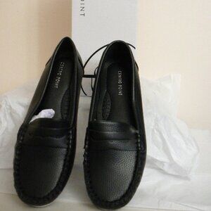 CentroPoint Women's Slip On Black Penny Loafers Casual Walking Shoes-Size 6-NIB